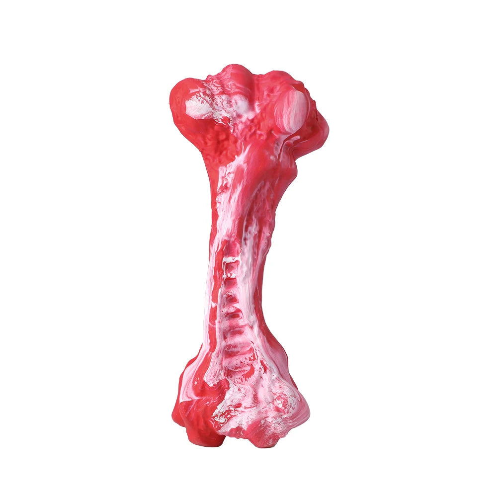 MASBRILL Dog Toys Aggressive Chewers, Large Dogs Bone-Shaped Indestructible Nylon Interactive Dog Toy, Teeth Cleaning