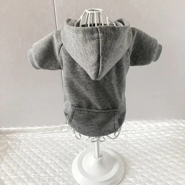 Cozy Pet Clothes with Pocket, Dog Hoodies For Small Dogs, All Season Knit Cat Clothes