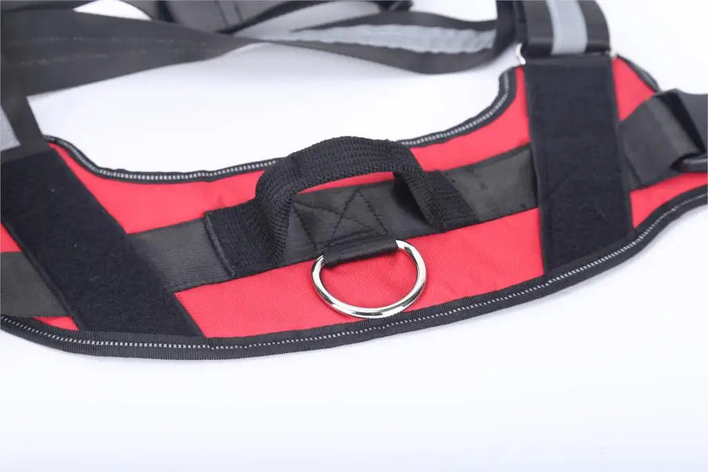 Dog Harness NO PULL Reflective, Breathable, Adjustable Pet Harness Vest with ID Custom Patch Outdoor Walking Dogs