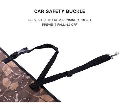 Pet Carriers Dog Car Seat Cover,  For Dogs and Cat,  Rear Back Hammock Pet Carrier Bag