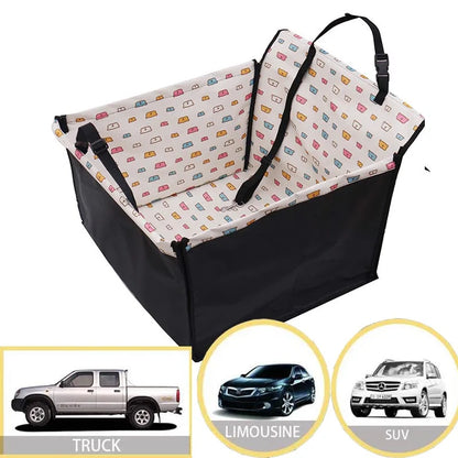 Pet Carriers Dog Car Seat Cover,  For Dogs and Cat,  Rear Back Hammock Pet Carrier Bag