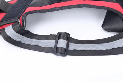Dog Harness NO PULL Reflective, Breathable, Adjustable Pet Harness Vest with ID Custom Patch Outdoor Walking Dogs