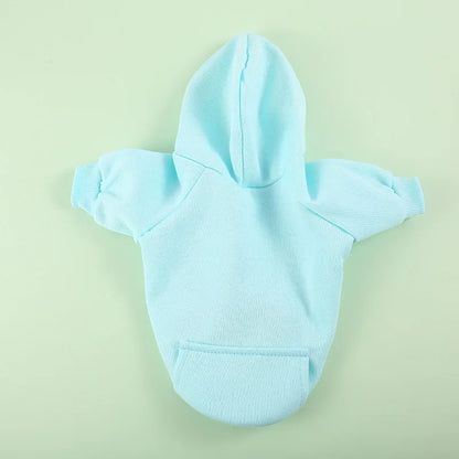 Cozy Pet Clothes with Pocket, Dog Hoodies For Small Dogs,  All Season Knit Cat Clothes
