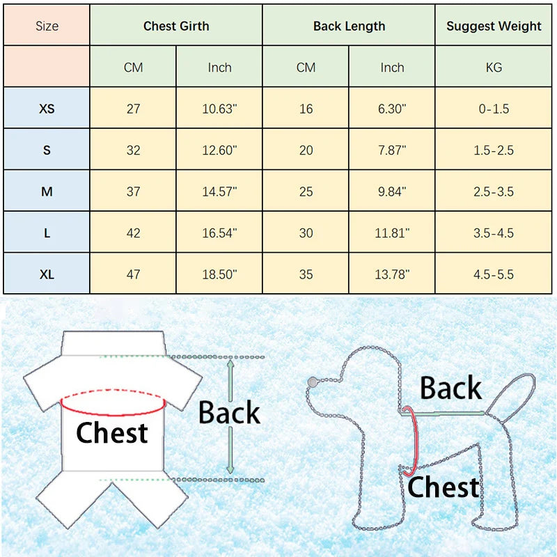 Cozy Pet Clothes with Pocket, Dog Hoodies For Small Dogs,  All Season Knit Cat Clothes