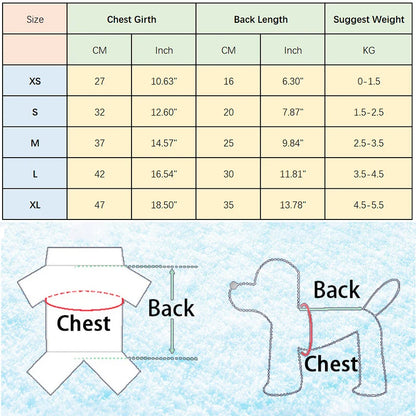 Cozy Pet Clothes with Pocket, Dog Hoodies For Small Dogs,  All Season Knit Cat Clothes