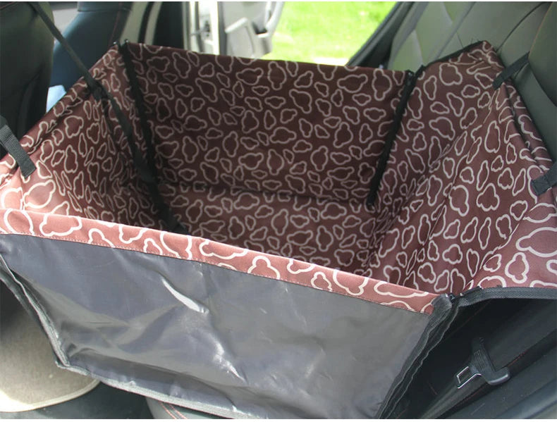 Pet Carriers Dog Car Seat Cover,  For Dogs and Cat,  Rear Back Hammock Pet Carrier Bag