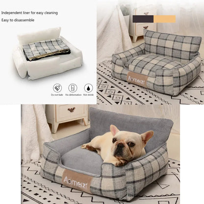Big Dog Bed, Pet Sofa Bed For Small, Medium or Big Dogs, Washable