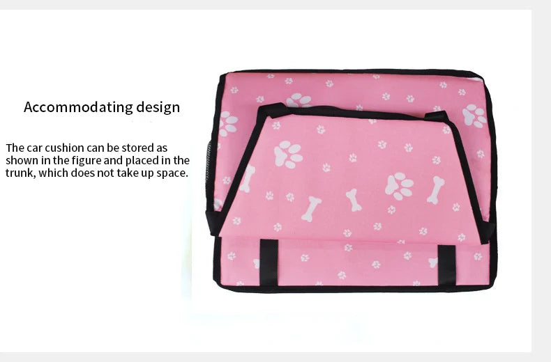 Pet Carriers Dog Car Seat Cover,  For Dogs and Cat,  Rear Back Hammock Pet Carrier Bag