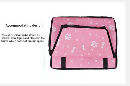 Pet Carriers Dog Car Seat Cover,  For Dogs and Cat,  Rear Back Hammock Pet Carrier Bag
