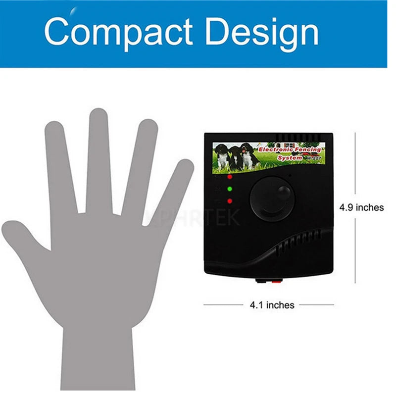 Pet Fence In-Ground Electric Dog Fence, Rechargeable, Electric Dog Training Collar Receivers, Pet Containment System W-227B For Dog