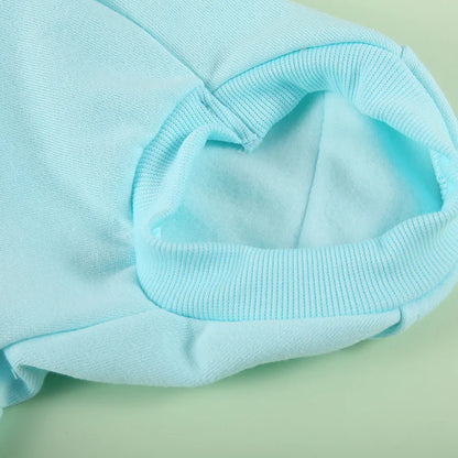 Cozy Pet Clothes with Pocket, Dog Hoodies For Small Dogs,  All Season Knit Cat Clothes