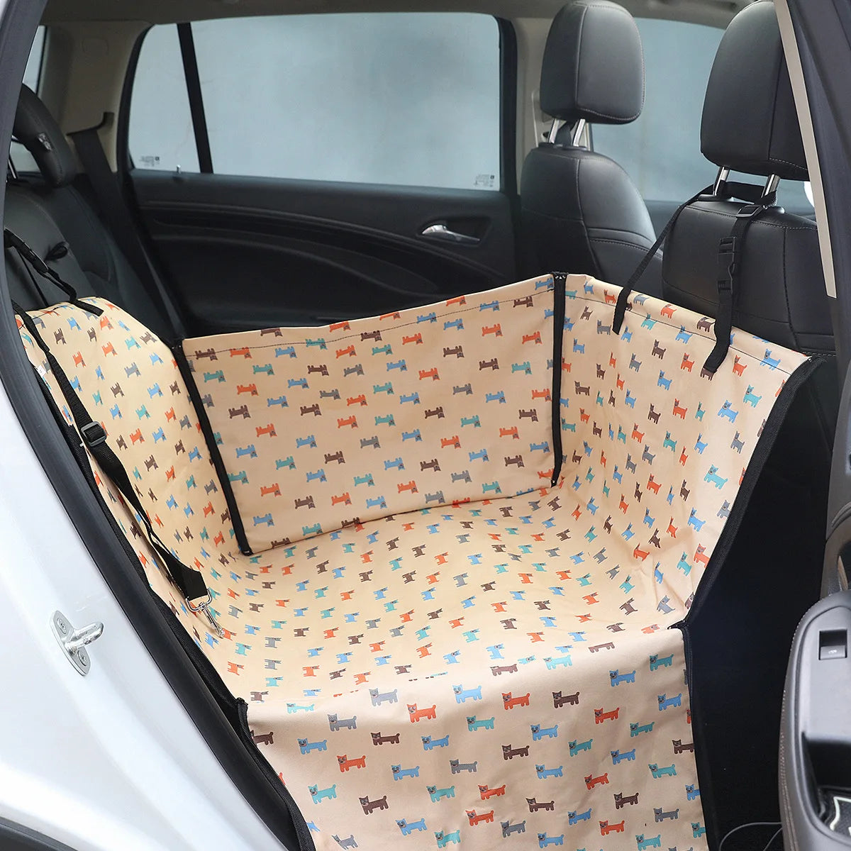 Pet Carriers Dog Car Seat Cover,  For Dogs and Cat,  Rear Back Hammock Pet Carrier Bag