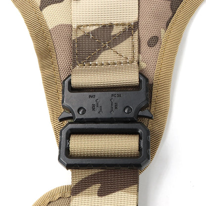 Tactical Dog Harness, Leash Set for Large Dogs, Military Harnesses for Training and Walking or Hunting