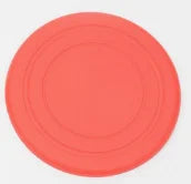 Soft Silicone Flying Saucer, Dog Chew Toy, Training Frisbee, Bite-Resistant