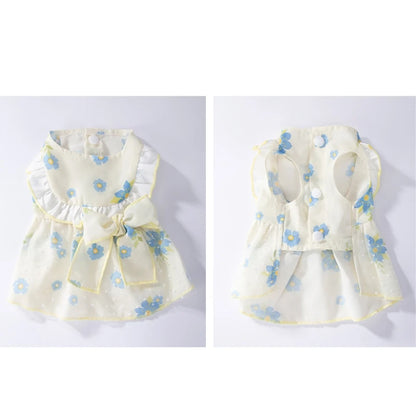 Cute Dog Princess Summer Dress, Poodle, Chihuahua Dog Clothes