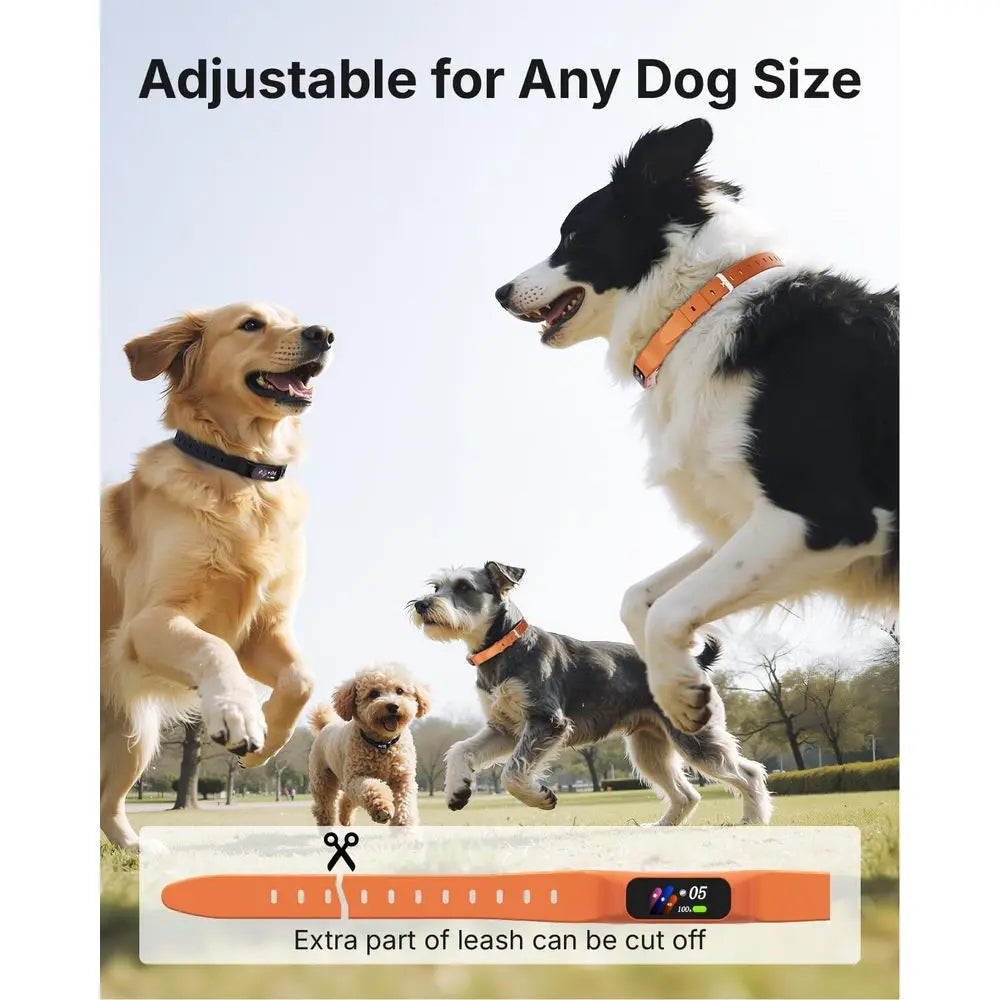 Anti Bark Collar for Small, Medium and Large Dogs, Vibrating No Shock, Rechargeable