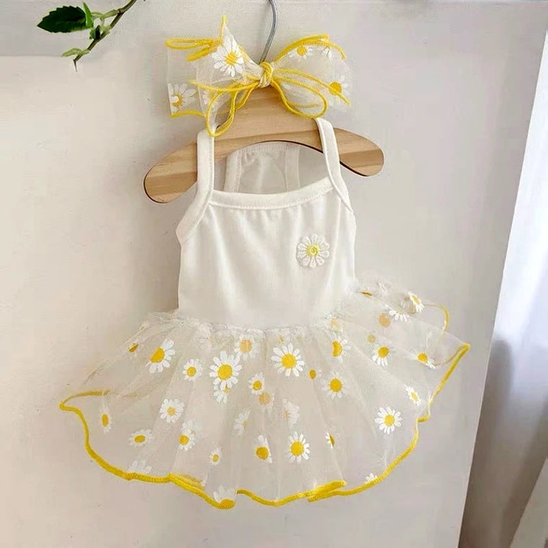 Cute Dog Princess Summer Dress, Poodle, Chihuahua Dog Clothes