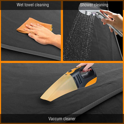 Dog Car Front Seat Cover Waterproof, Non-Slip Pet Cat and Dog Carrier, Folding Pet Carrier Seat Cover for Cars Trucks SUV