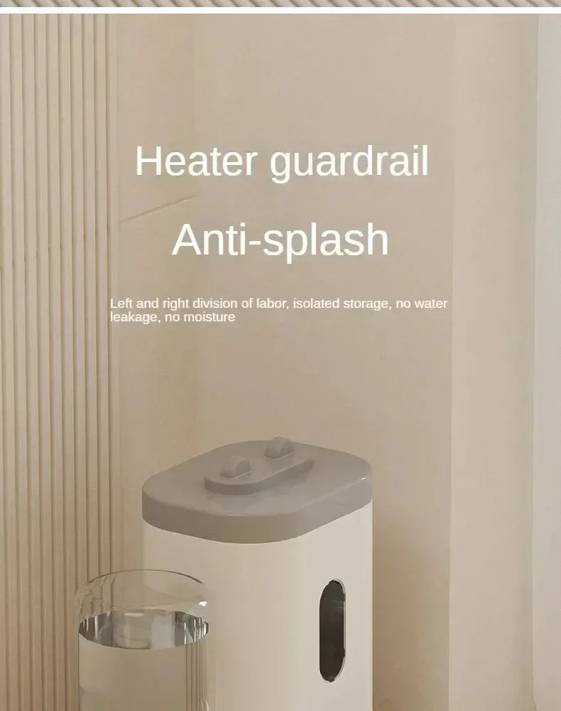 Automatic Feeder Dog or Cat Food Bowl With Water Fountain, Large Capacity Pet Food Storage Dispenser