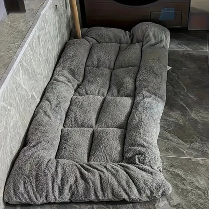 Oversized Plush Dog or Cat Bed - Winter Warm, Waterproof and Washable, Extra Thick Soft Fleece