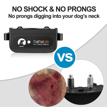 No Shock Dog Training Collar for All Size Dogs, 3300ft Range Vibrating Dog Collar, IPX7 Waterproof Electric Collar with Remote