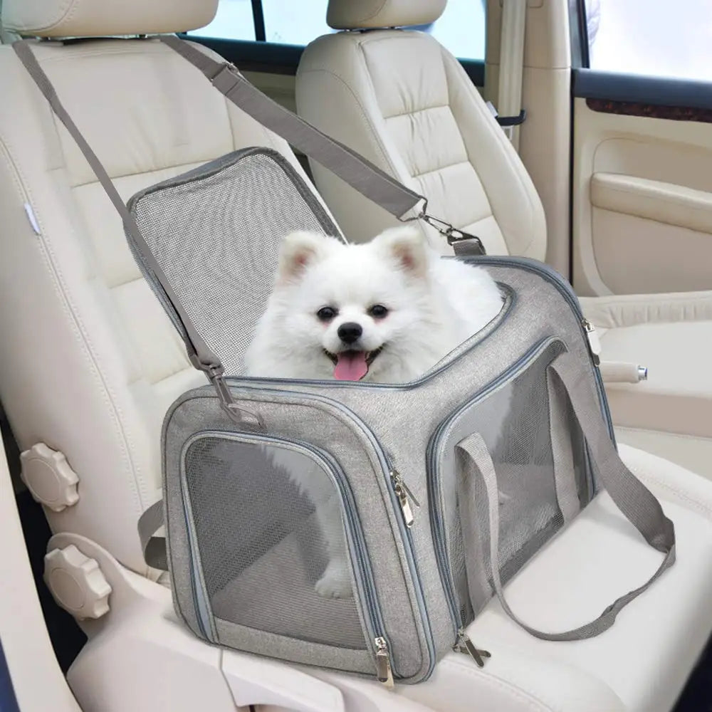 Dog Carrier Bag ,Soft Side Backpack, Pet Carriers Dog Travel Bags Airline Approved ,Transport For Small Dogs and Cats