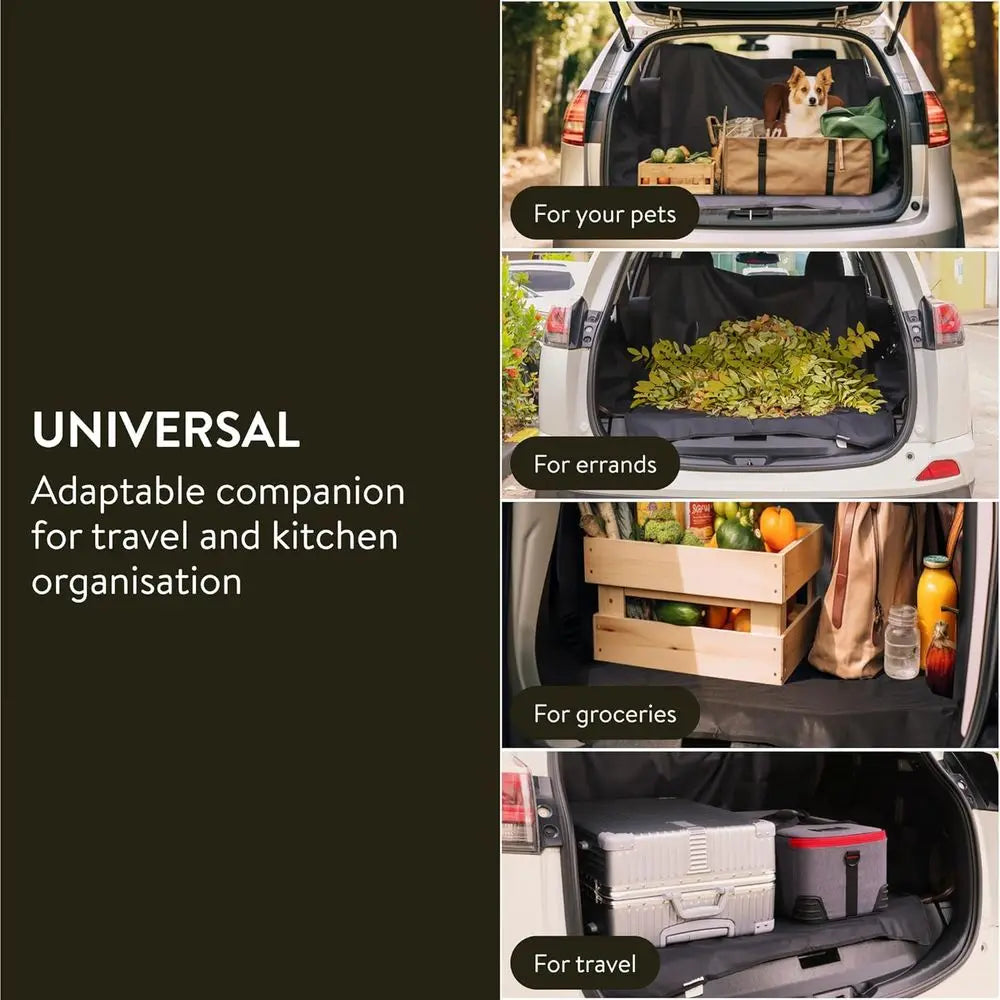 Waterproof Dog Mat for SUV Cargo - Easy Clean, Side-Protected Cover for Pets & Luggage