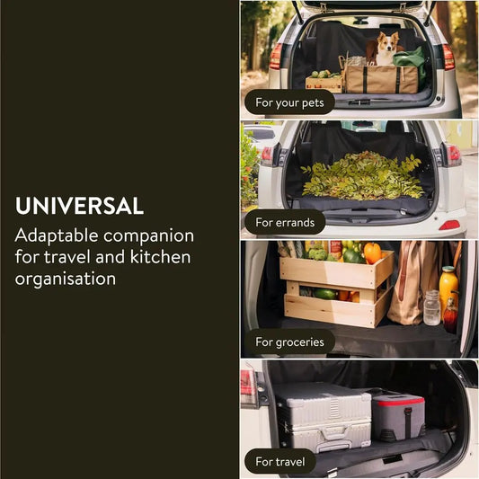 Waterproof Dog Mat for SUV Cargo - Easy Clean, Side-Protected Cover for Pets & Luggage