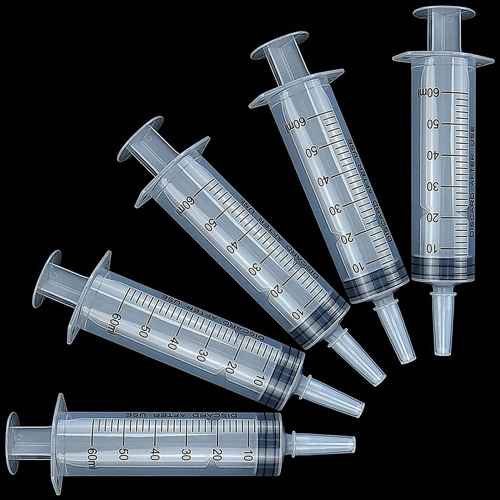 60ml Measuring Syringe, Without Needle, Watering tool