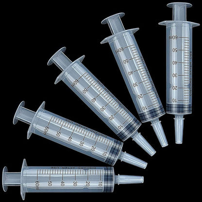 60ml Measuring Syringe, Without Needle, Watering tool