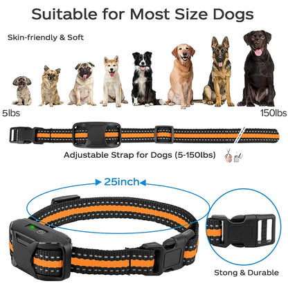 3300Ft Electric Dog Training Collar Remote Control Waterproof Pet BehaviorFor 5-120lbs Puppy With Shock Vibration 2026