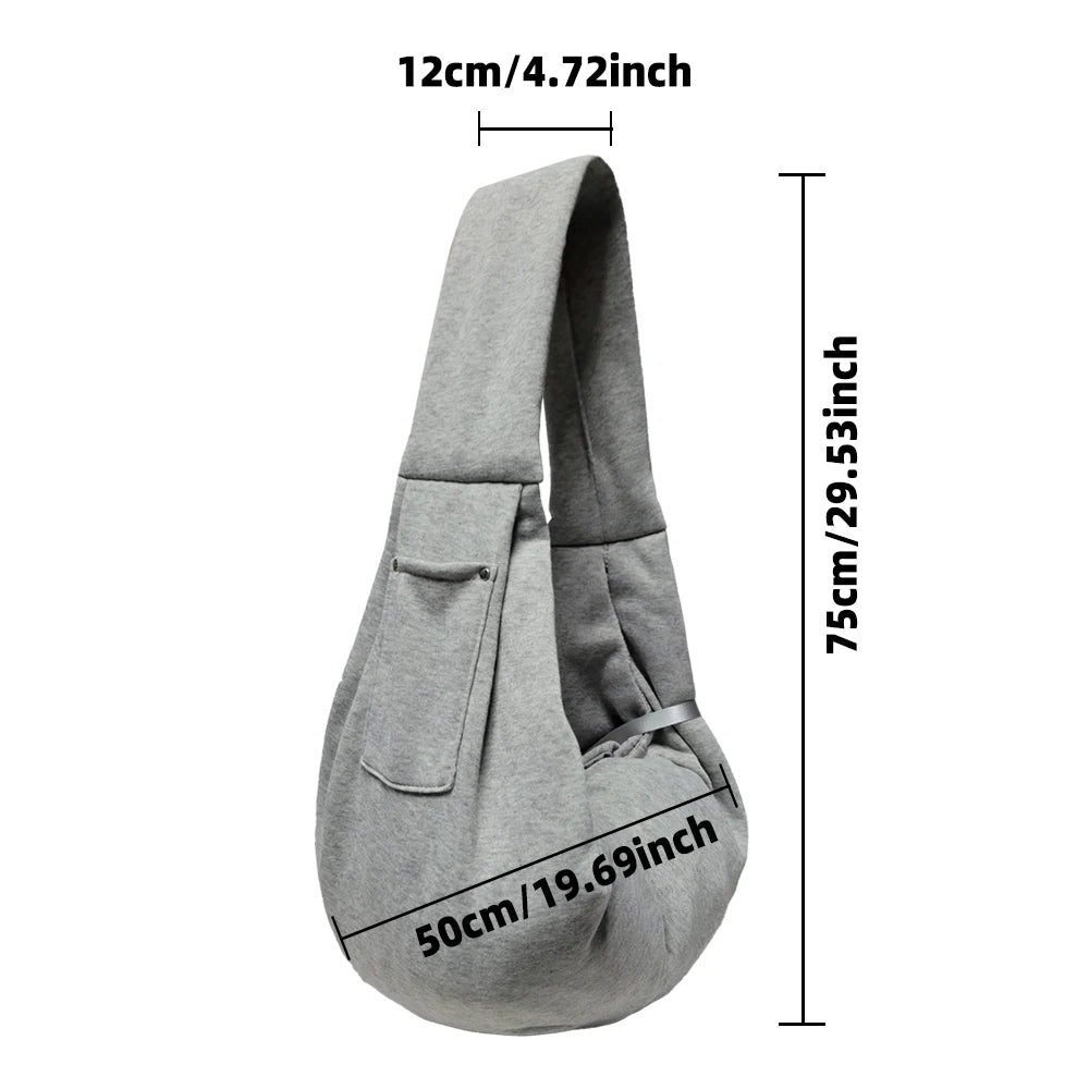 Pet Dog Carrier Bag ,Outdoor Travel Puppy Shoulder Bags ,Portable Hand Free Shoulder slings, Bag for Small Dogs Cats