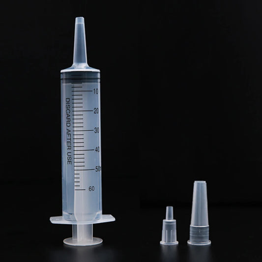 60ml Measuring Syringe, Without Needle, Watering tool