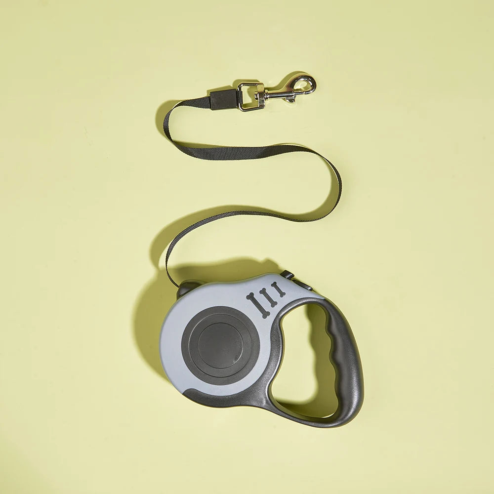 3m, 5m Dog Leash for Small Dogs or Cats,  Automatic Retractable w/ Durable Nylon Lead