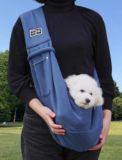 Comfortable Dog Bag ,Pet Crossbody Shoulder Bag, Outdoor Travel , Portable Cat or Puppy Sling Carrier