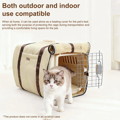 Lightweight Cat Carrier Breathable Mesh & Comfortable Strap, Pet Tote Bag for Small Dogs, Cats and Puppies