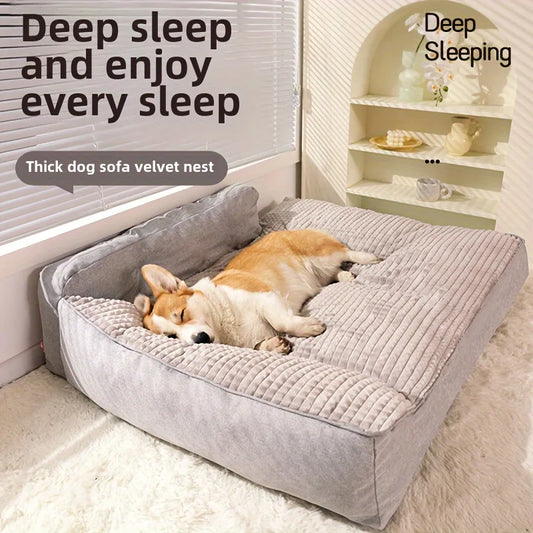 New Cat or Dog Pet Bed, Non-Slip, Washable, Soft  Cushion