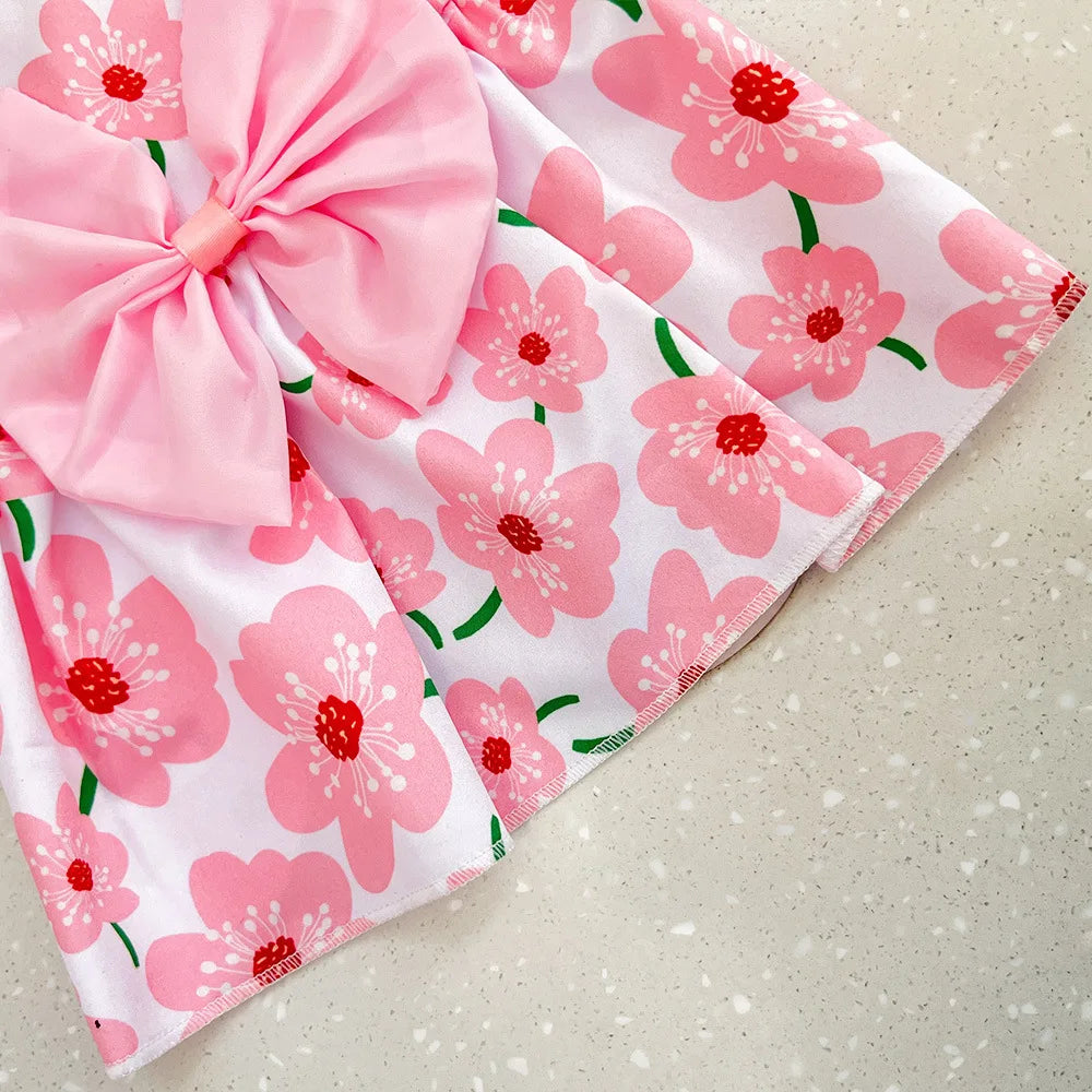 Dog Princess Dress,  Cute Printed Bow Lace,  Dog Dresses for Small, Medium, Puppies... Poodle , Chihuahua
