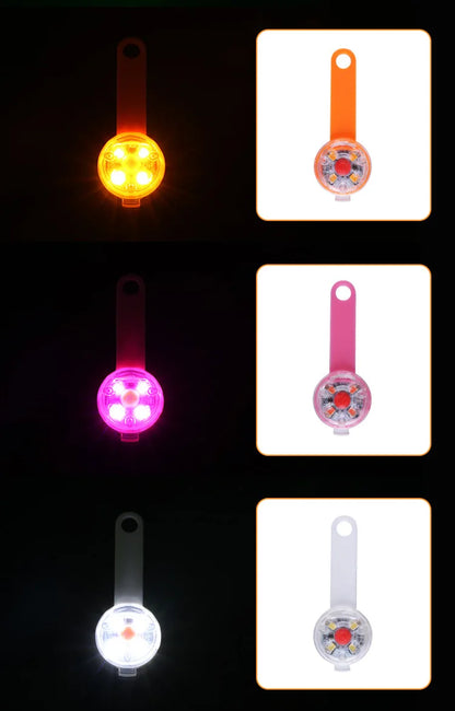 LED Pet Dog and Cat Collar Pendant for Night Safety ,Waterproof ,Flashing Harness With Light