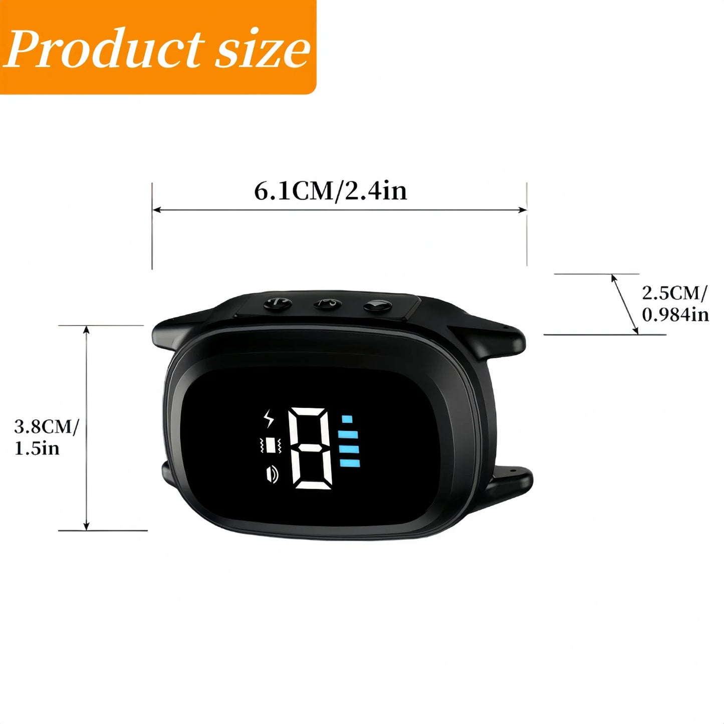 Waterproof Dog Bark Collar, Rechargeable Anti-Bark Collar For Dogs,  Stop Barking, Dogs with Vibration Training Collar,  For Small, or Medium Dogs