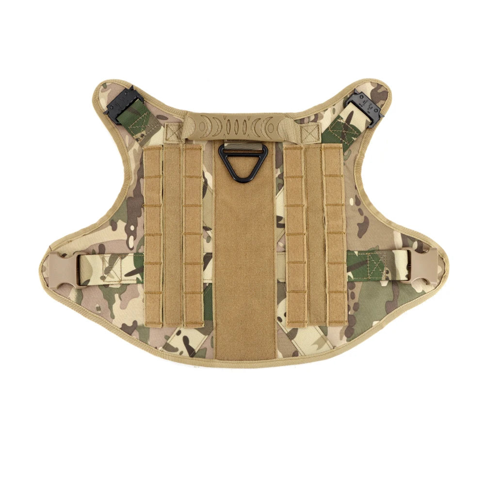 Tactical Dog Harness, Leash Set for Large Dogs, Military Harnesses for Training and Walking or Hunting