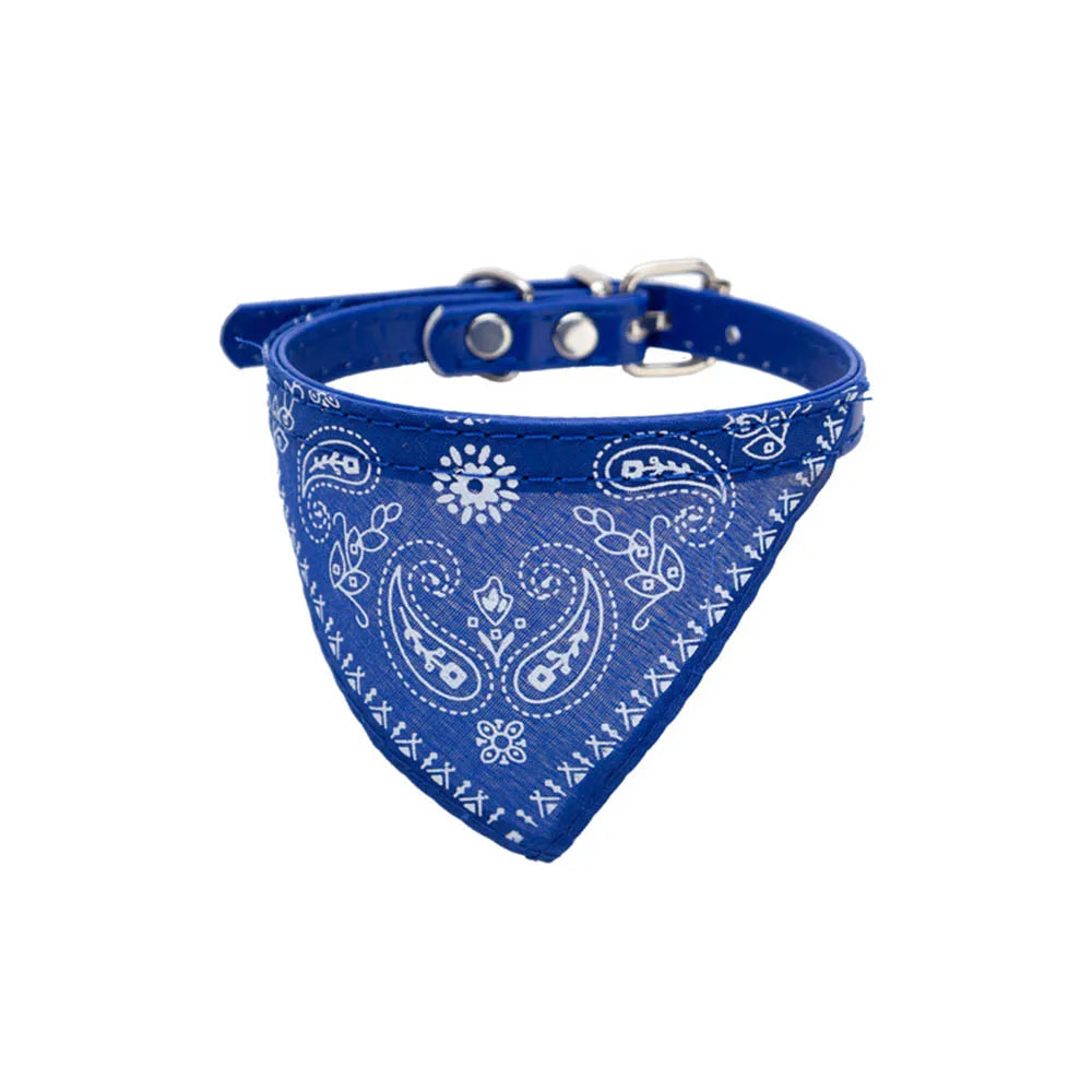 Adjustable Cute Printed Bandana Cat
