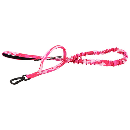 Military Dog Leashes ,Adjustable Leash Quick Release Elastic Rope With 2 Control Handle For Medium and Small Dogs Accessories