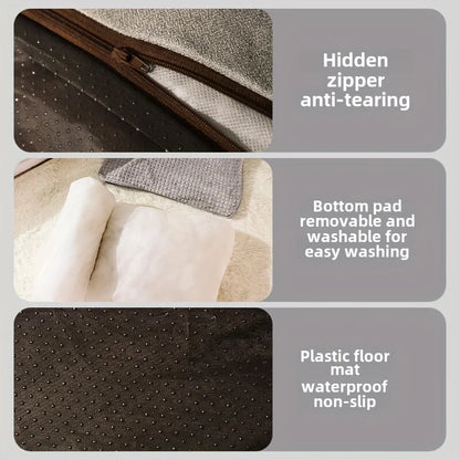 New Cat or Dog Pet Bed, Non-Slip, Washable, Soft  Cushion
