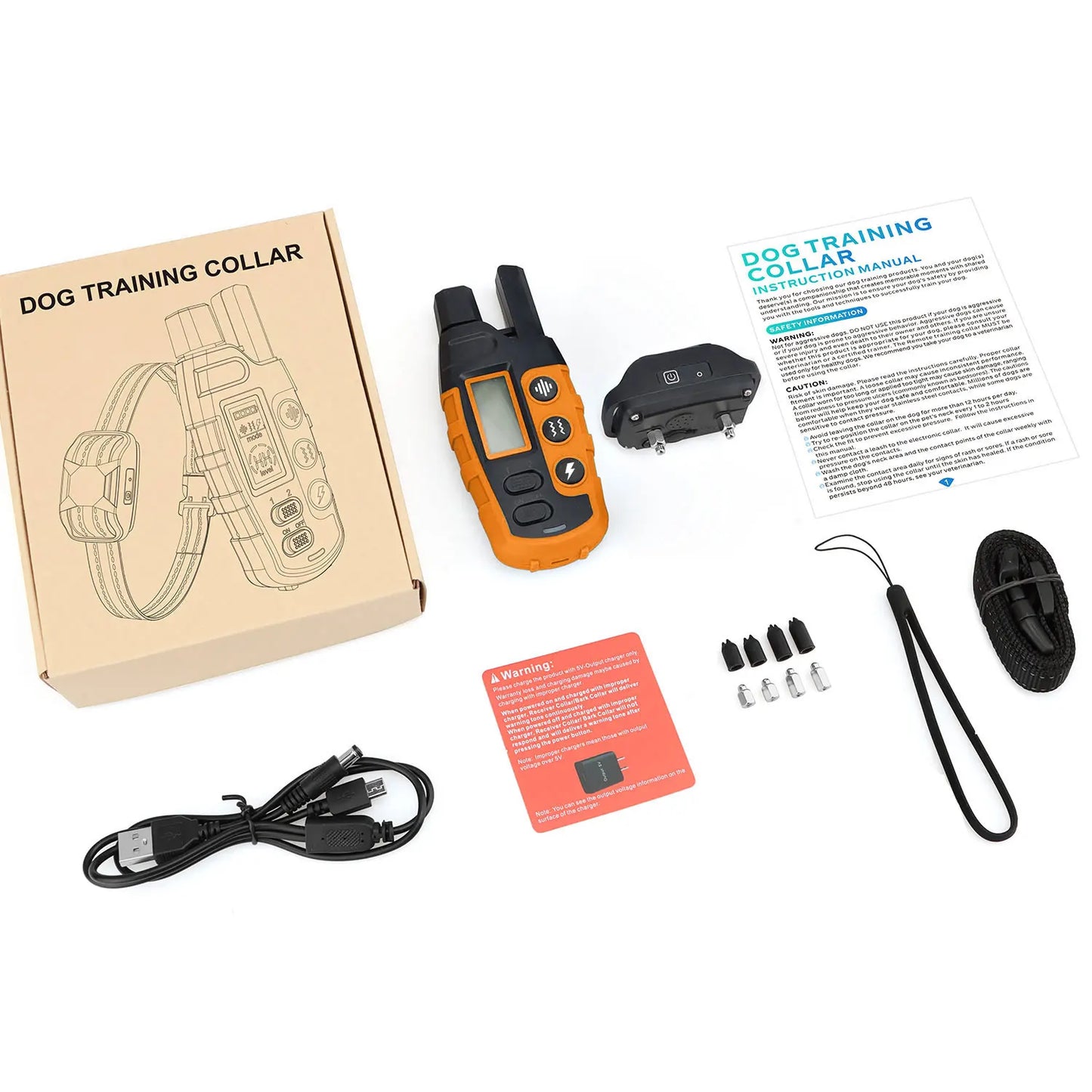 3300Ft Electric Dog Training Collar Remote Control Waterproof Pet BehaviorFor 5-120lbs Puppy With Shock Vibration 2026