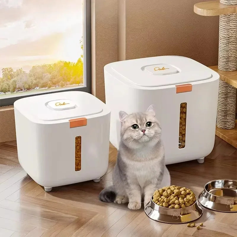 Pet food storage barrel , food sealed moisture-proof