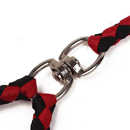 1.4m Pet Double Leash, 2 Way Couplers Dog Leash Rope