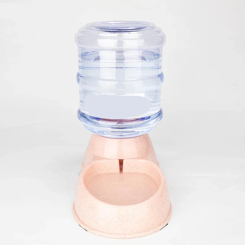 Automatic Water Dispenser Large Capacity, Pet Feeder Small Dog or CatFood Bowl