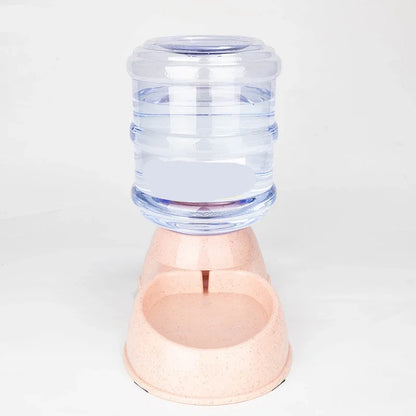 Automatic Water Dispenser Large Capacity, Pet Feeder Small Dog or CatFood Bowl