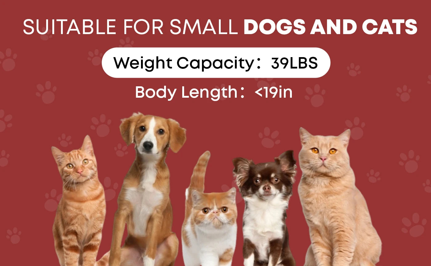 Pet Stroller For Small and Medium Cats & Dogs, 3 Wheels Foldable with Breathable Mesh Canopy, Pet Travel Carrier Suitable Outdoor Travel